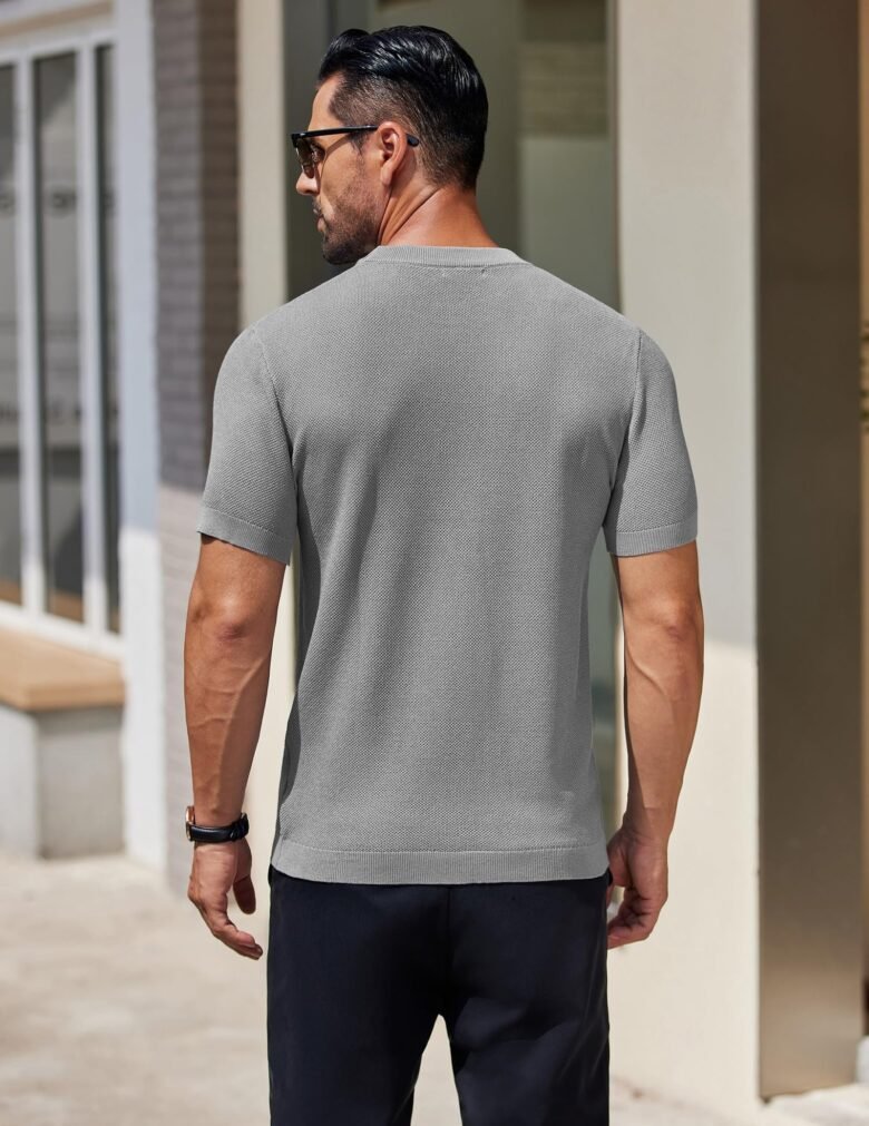 Textured Pullover Tee - Image 6